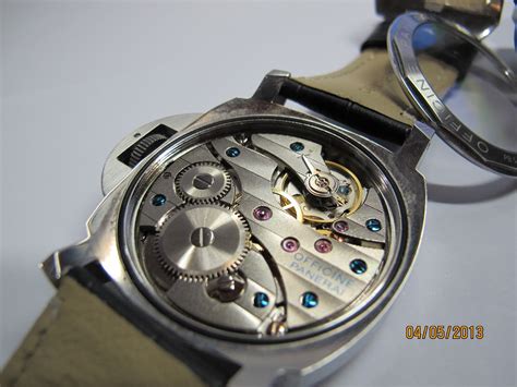 open panerai case back